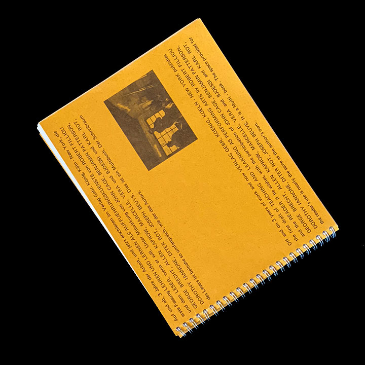 Robert Filiou, Teaching and Learning as Performance Arts, 2014